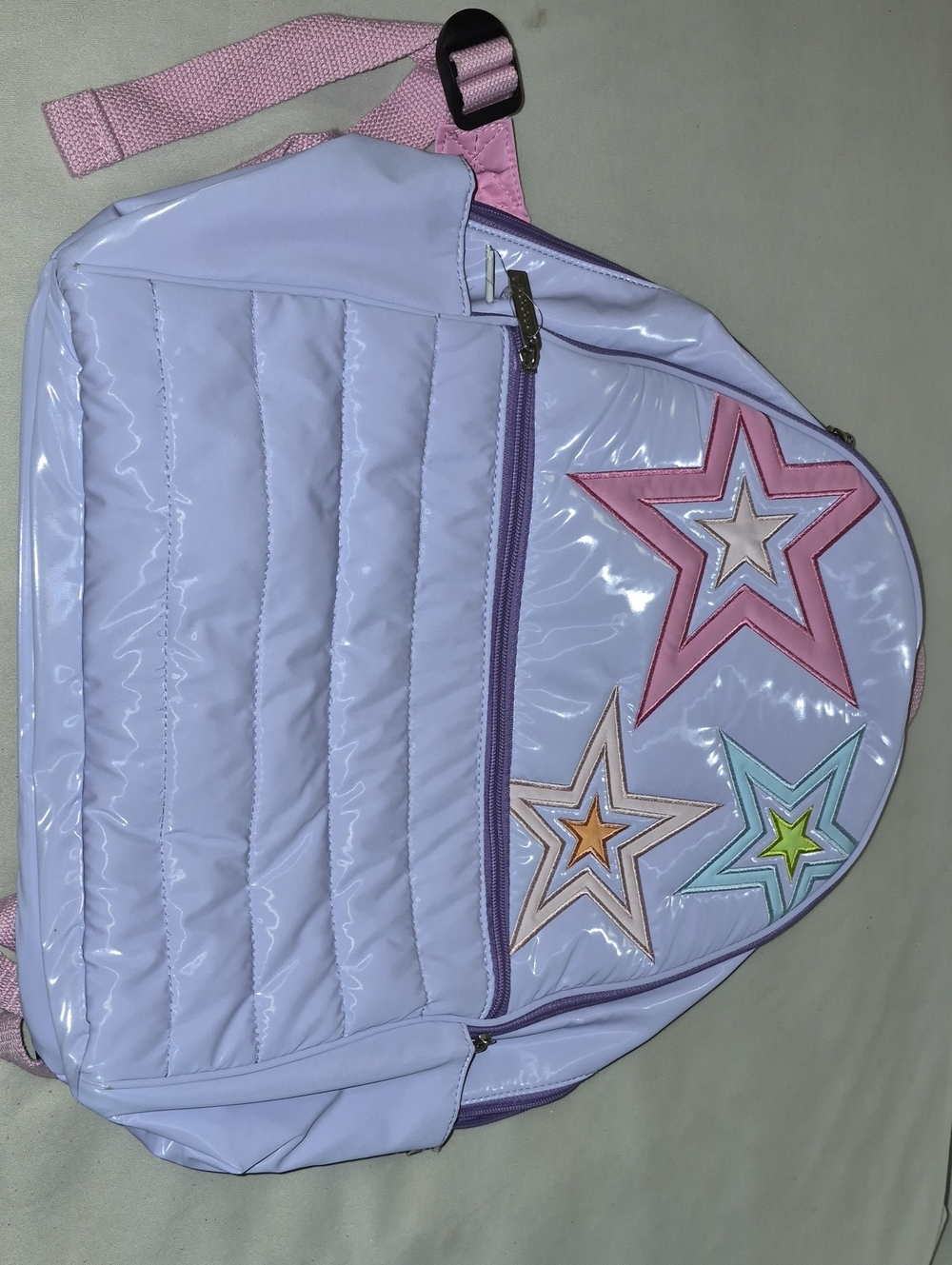 Lilac Star Appliqué Backpack - Women